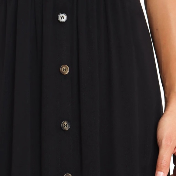 Petal & Pup Ava Skirt - Midi - Size 2 - Black - Picture 5 of 11